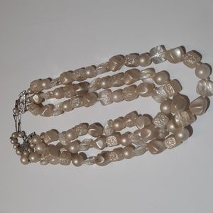 Vintage, Made In Germany, Beaded Necklace